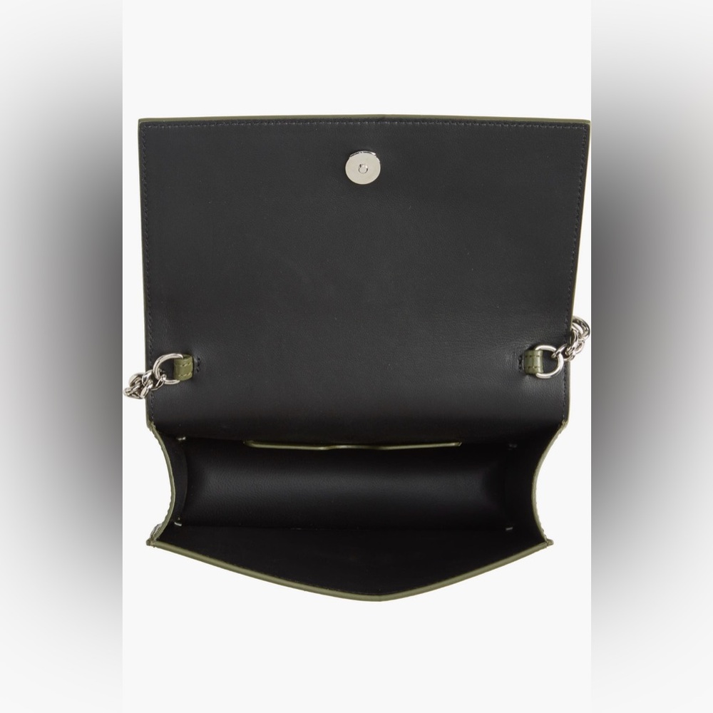 Alexander McQueen Small The Biker Skull
Leather Crossbody Bag (New Khaki) - Picture 5 of 16
